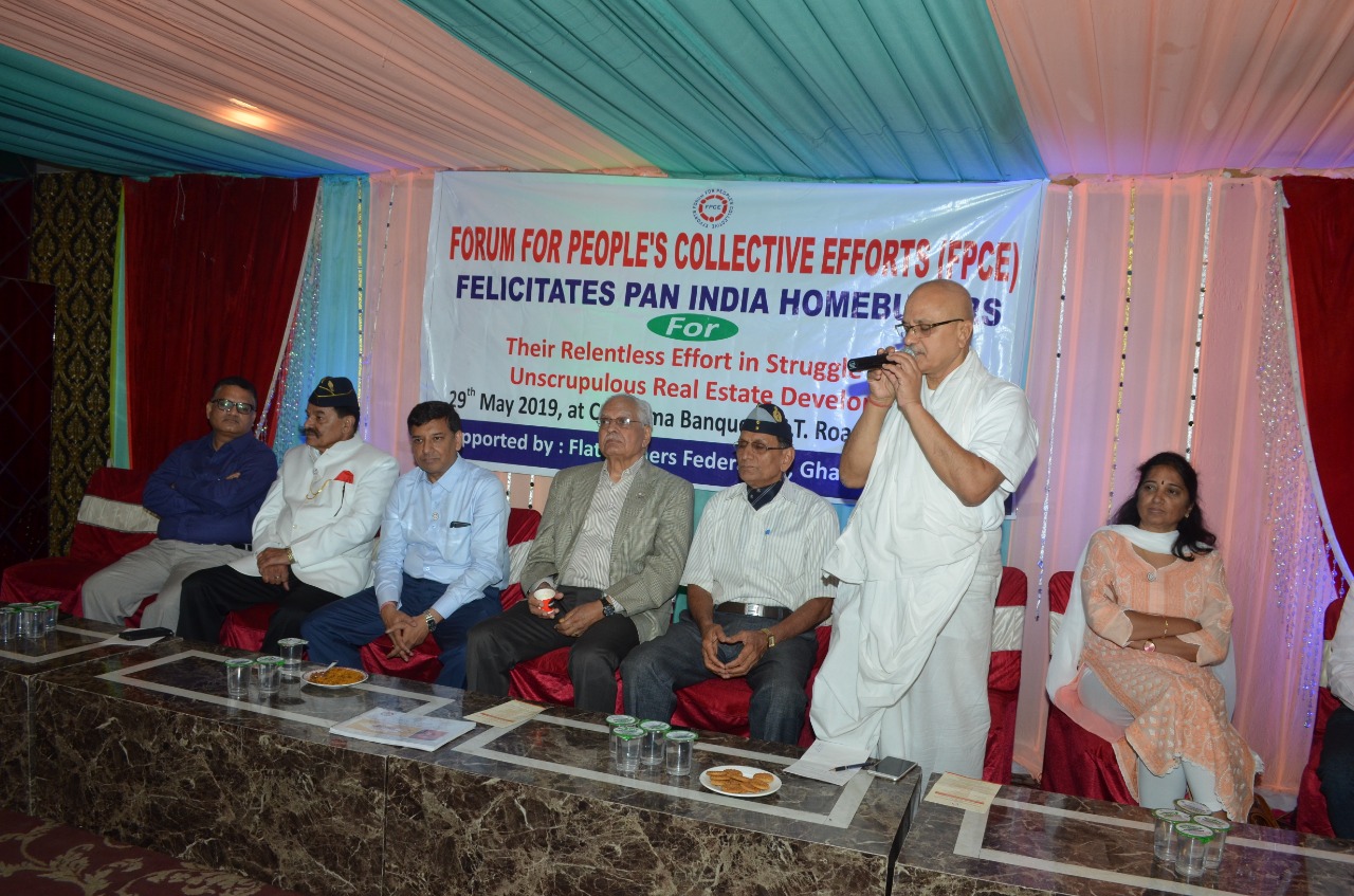 Luminaries delivering inspiring talk at the homebuyers' conference