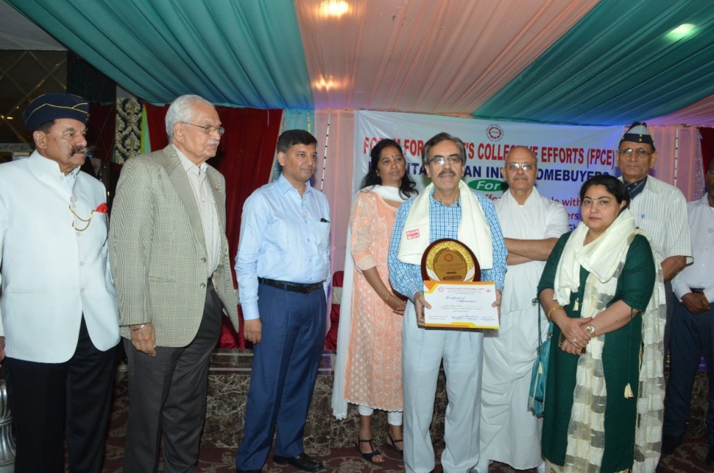 Pic- Homebuyers felicitates and resolution passed