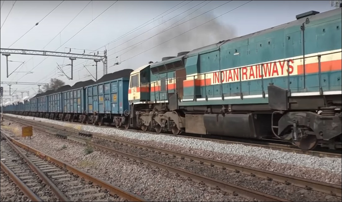 Indian railway freight loading