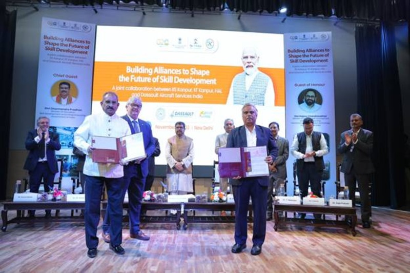 Ministry of Skill Development and IIT Kanpur forge historic collaborations for skill development