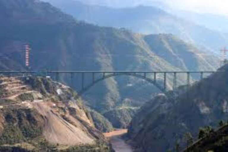 Chenab railway bridge