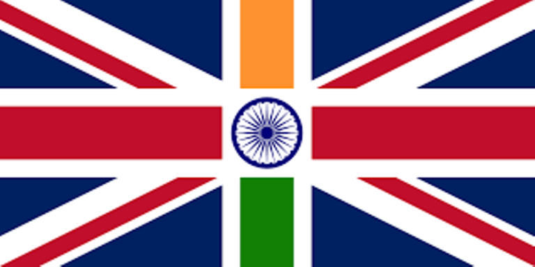 India UK combined flag
