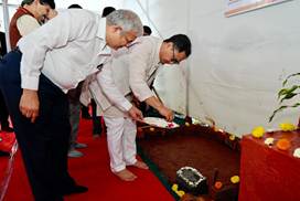 Kiren Rijiju laid the foundation stone for the Centre of Excellence in Heritage Languages & Cultural Studies at the University of Mumbai.