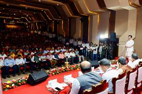 Foundation stone laid for the Centre of Excellence in Heritage Languages & Cultural Studies at the University of Mumbai.