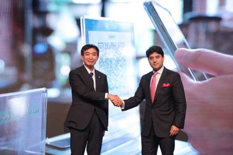 Jyotiraditya M. Scindiawith Mr. Masahiko Metoki, Director General - Universal Postal Union