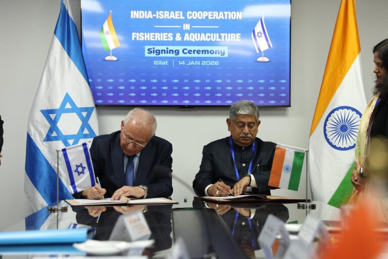 India-Israel fisheries cooperation