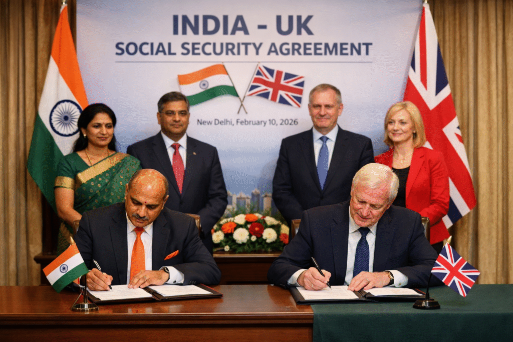 India-UK social security agreemen