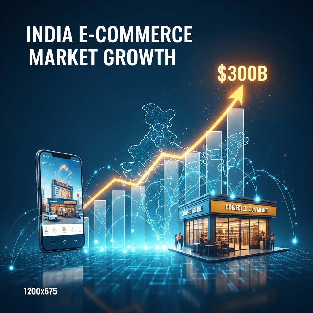 India's e-commerce market growth
