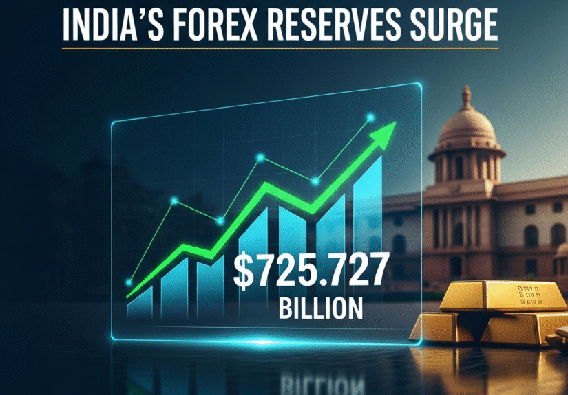 India's forex reserves surge