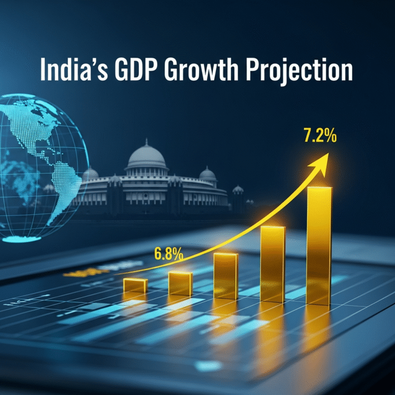 India's GDP growth projection