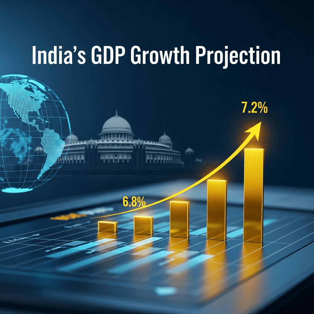 India's GDP growth projection