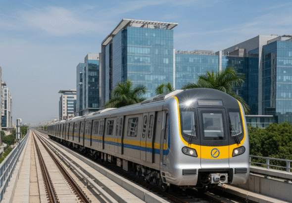 Noida Metro extension project