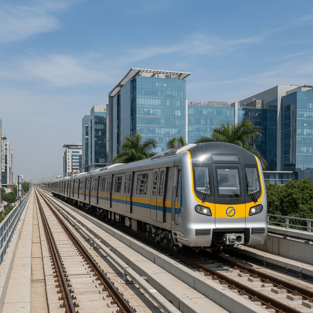 Noida Metro extension project