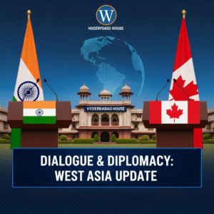 PM Modi emphasises dispute resolution through dialogue during a joint press conference with Canadian PM Mark Carney.