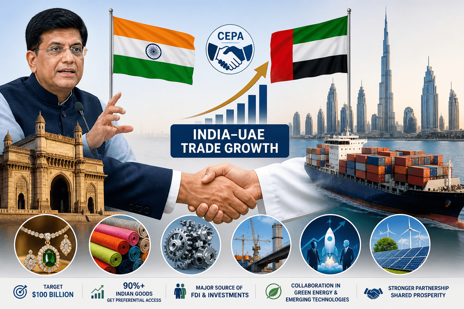 India-UAE trade growth