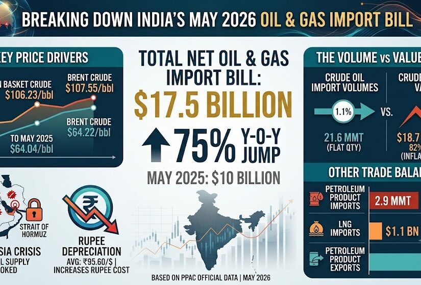 Oil import bill