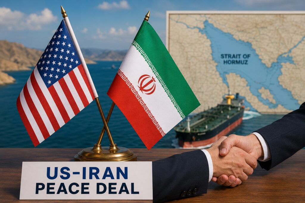 The announcement of the US-Iran peace deal is expected to provide major relief to India’s economy by improving trade conditions and supporting currency stability.