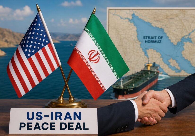 The announcement of the US-Iran peace deal is expected to provide major relief to India’s economy by improving trade conditions and supporting currency stability.