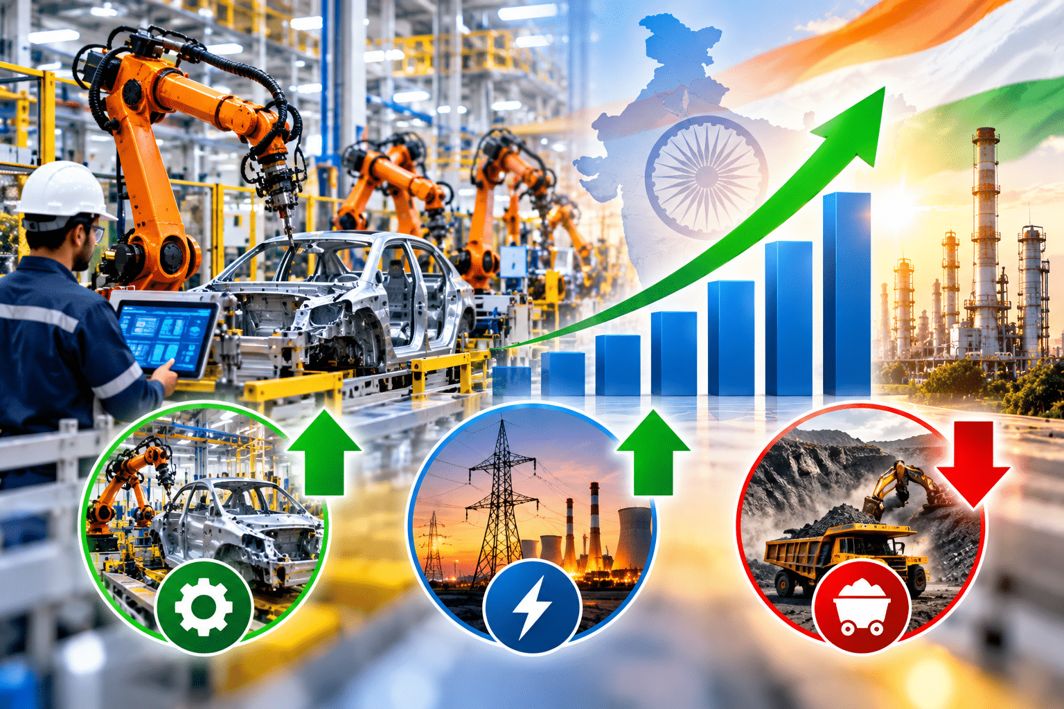India industrial growth